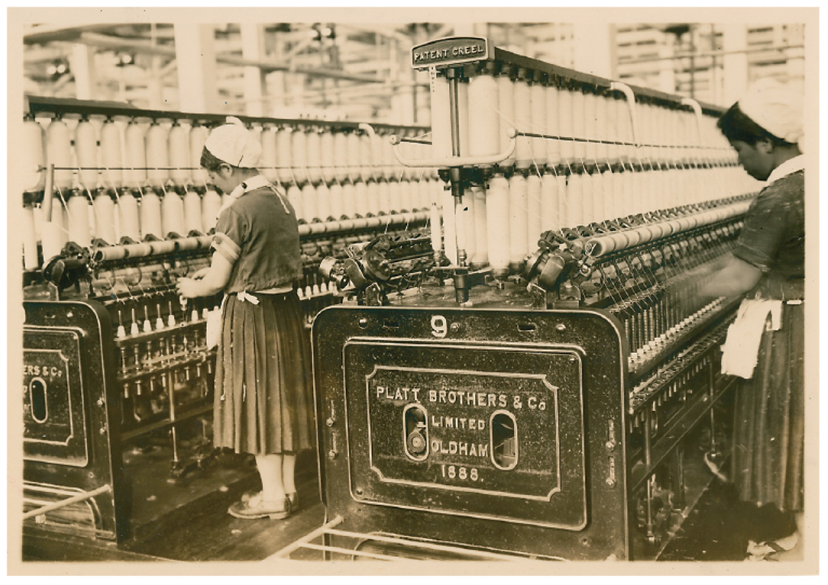 Platt’s spinning machines