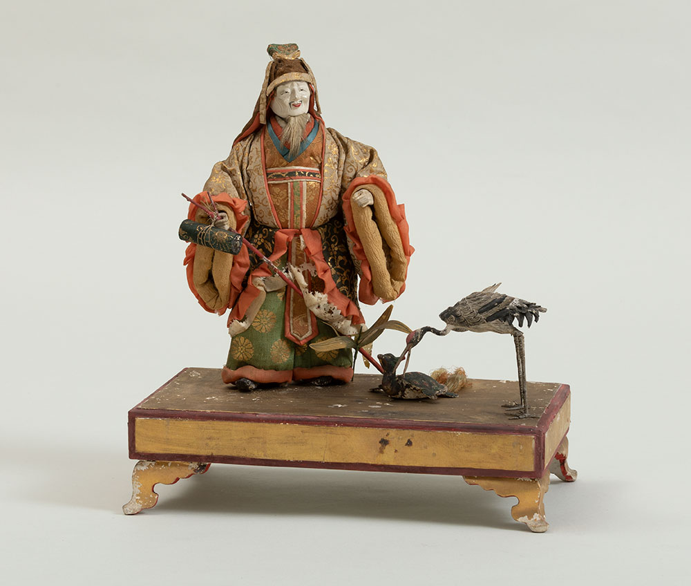 18 島台寿老人像 宗竺翁八十賀