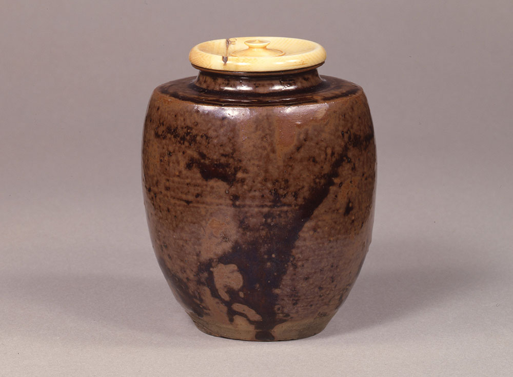 56 【重要文化財】唐物肩衝茶入 北野肩衝